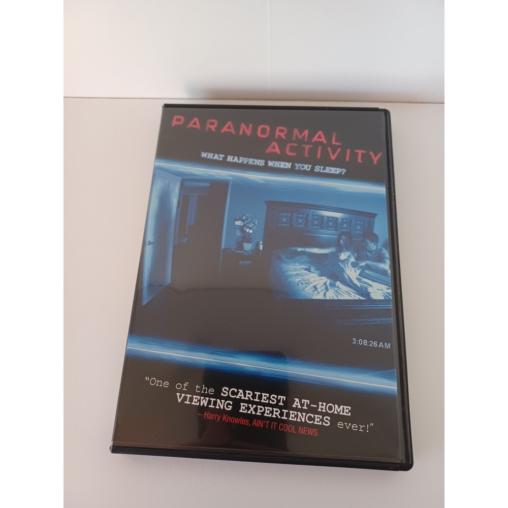 Paranormal Activity On DVD Horror Scary Movie Electronics Entertainment Media